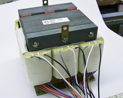 3 Phase Power Transformer with Integrated Inductor